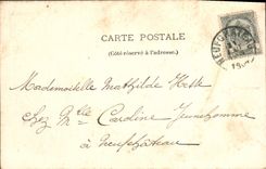 CPA Les Fleurs des champs Opuscule Bienveillance Femme