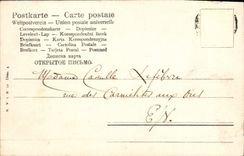 CPA Femme Velo Cycle