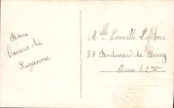 CPA Souvenir de Printemps Enfant