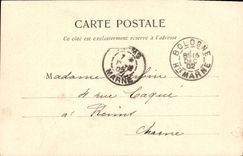 CPA La lecon de natation Femme