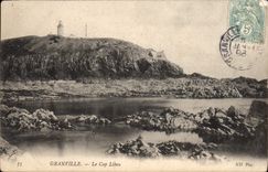 CPA Granville Le Cap Libou Phare