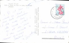 CPA Vallee d'Aure Route de Cap de Long Les Lacets d'Oredon 