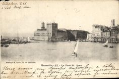 CPA Marseille Le Fort St Jean 