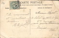 CPA Marseille La Vierge de la Garde 