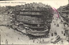 CPA Marseille Rue de la Republique 