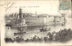 CPA Marseille Le Fort St Jean 