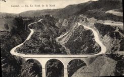CPA Cantal Le Pont de la Mort 