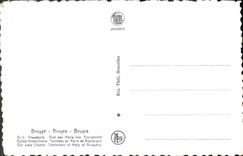 CPA Bruges Eglise Notre Dame Tombeau de Marie de Bourgogne 