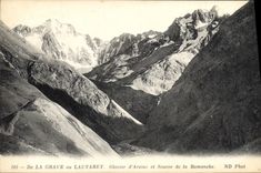CPA De la Grave au Lautaret Glacier d'Arsine et Source de la Romanche 