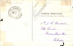 CPA Saint Aubin Rue Pasteur et la Tourelle 