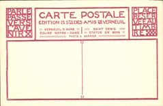 CPA Verneuil sur Avre Eglise Ste Madeleine