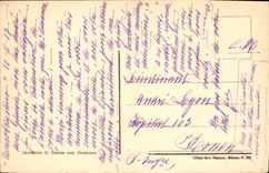 CPA L'par che dalle sue labbia su muova 