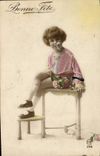 CPA Bonne Fete Enfant
