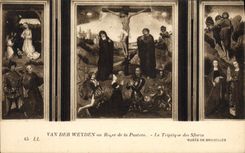 CPA Musee de Bruxelles Van der Weyden en Roger de la Pasture 
