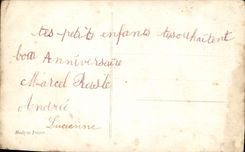 CPA Bonne Fete Enfants
