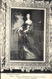 CPA Vitre Marie de Rabutin Chantal Marquise de Sevigne Galerie des Rochers Mignard 
