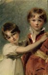 CPA Thomas Lawrence Portrait des enfants Fluyder detail Musee d'Art de Sao Paulo 
