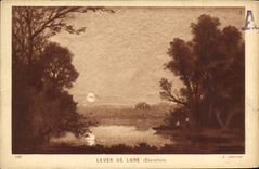 CPA Lever de Lune Charellais 