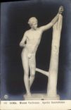 CPA Roma Museo Vaticano Apollo Saurottono 