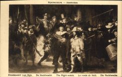 CPA Rijksmuseum Amsterdam Rembrandt Van Rijn 