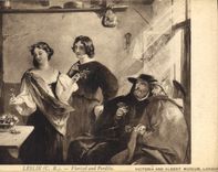 CPA Leslie CR Florizel and Perdita Victoria and Albert Museum London 