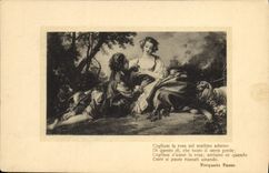 CPA Cogliam la rosa sul mattino adorno 