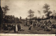 CPA The National Gallery London David Teniers 