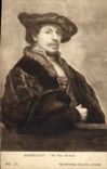 CPA The National Gallery London Rembrandt His Own Portrait 
