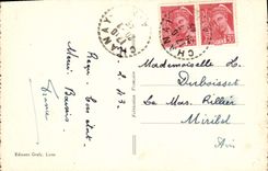 CPA Cabane sous la neige