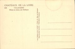 CPA Villandry Moine en extase par Zurbaran 