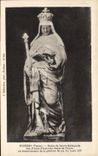 CPA Poitiers Vienne Statue de Sainte Radegonde 