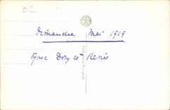 CPA Chateau de la Malmaison Chambre de la Reine Hortense