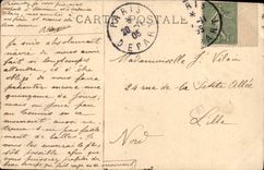 CPA Chantilly Musee Conde Les Cuirassiers de 1805 avant le Combat Meissonier 