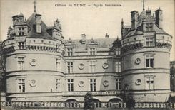 CPA Chateau du Lude Facade Renaissance 