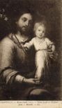CPA Chantilly Musee Conde Saint Joseph et l'Enfant Jesus Murillo 