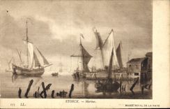 CPA Musee Royal de la Haye Storck Marine 