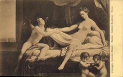CPA Coreggio Antonio Allegri Danae Galleria Borghese Roma 