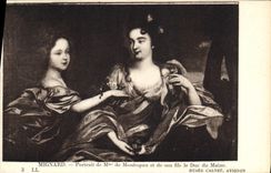 CPA Mignard Portrait de Mme de Montespan et de son fils le Duc du Maine Musee Calvet Avignon 