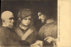 CPA Firenze Galieria Pitti Le tre eta dell Unmu 