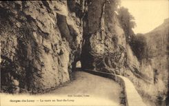 CPA Gorges du Loup La route au Saut du Loup 