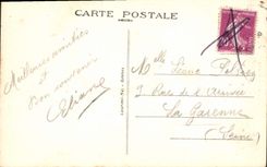 CPA Cote d'Emeraude Le Cap Frehel La fauconniere Au loin le Fort La Latte