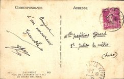 CPA Dauphine ND Col du Lautaret Le Grand Galibier 