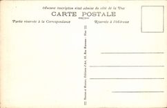 CPA Cote d'Azur Coucher de Soleil 