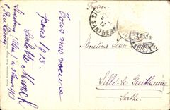 CPA Folklore Enfants Alsace