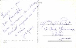 CPA L'Aigle le Chateau et le Parc 