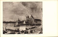 CPA Musee de Grenoble vue de Venise Canaletti Ecole Venitienne 