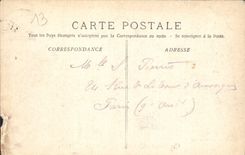 CPA Marseille l'Eveche et la Statue de Mgr de Belsunce 