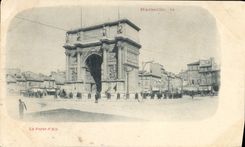 CPA Marseille la Porte d'Aix 