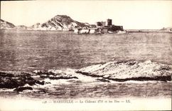 CPA Marseille le Chateau d'If et les Iles 