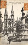 CPA Marseille Monument des Mobiles et l'Eglise des Reformes 